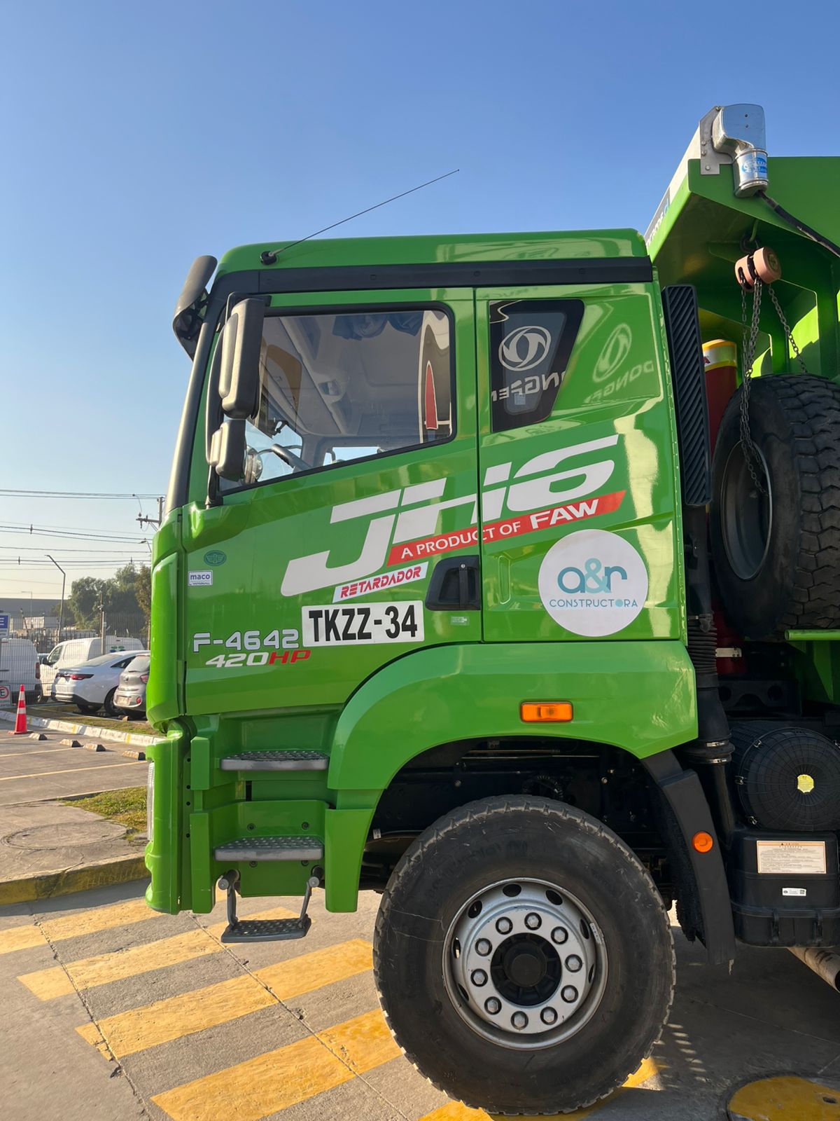 FAW F 4642 tolva 20m3