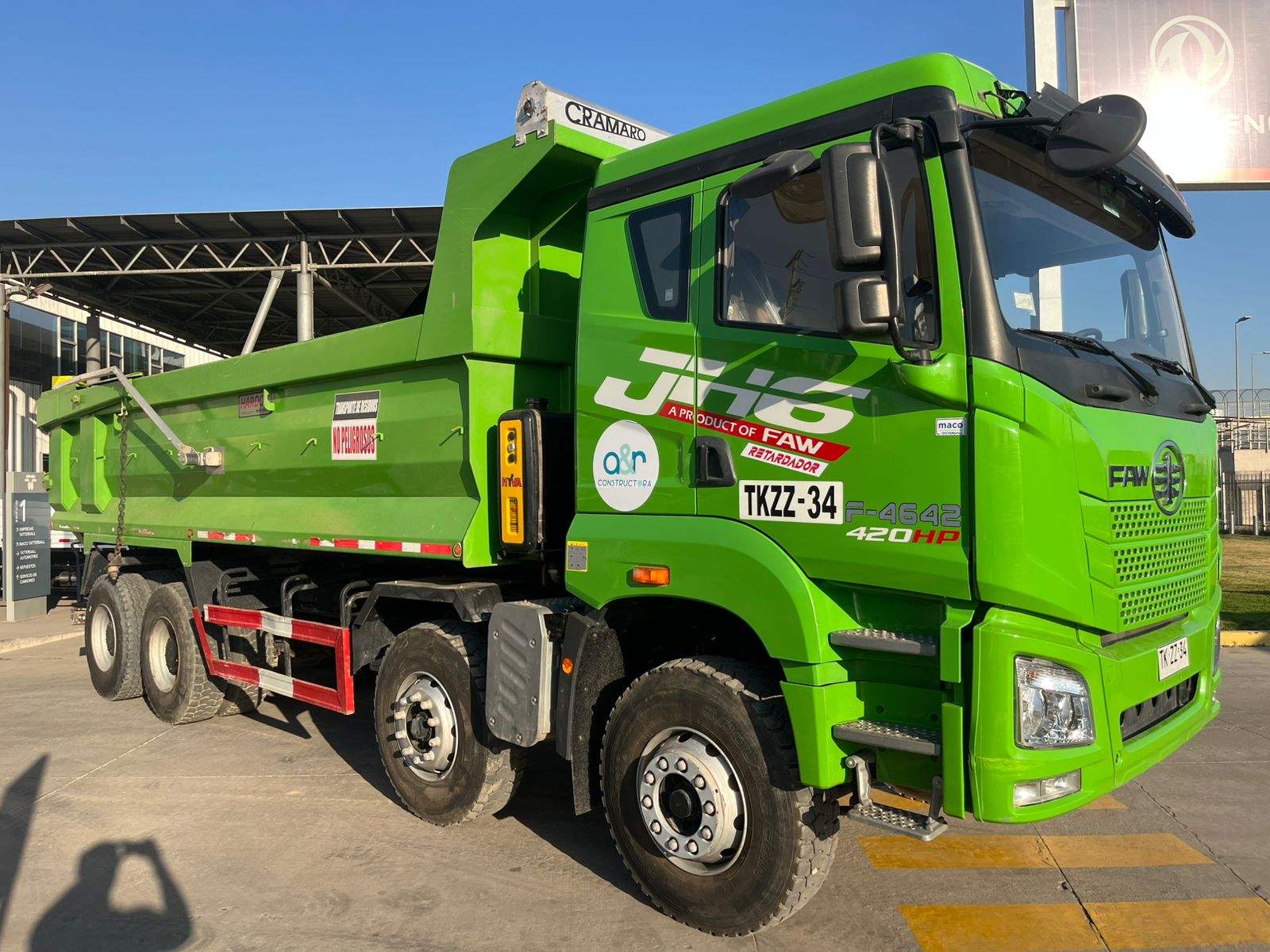 FAW F 4642 tolva 20m3